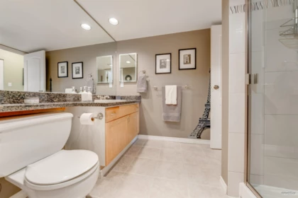 Basement Recreation Room Photo of 1502 1250 Quayside Drive, New Westminster, BC