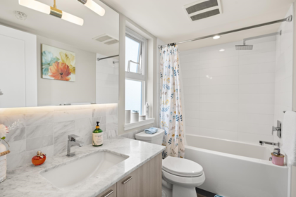 Guest Bathroom Photo of 314 3080 Gladwin Road, Abbotsford, BC