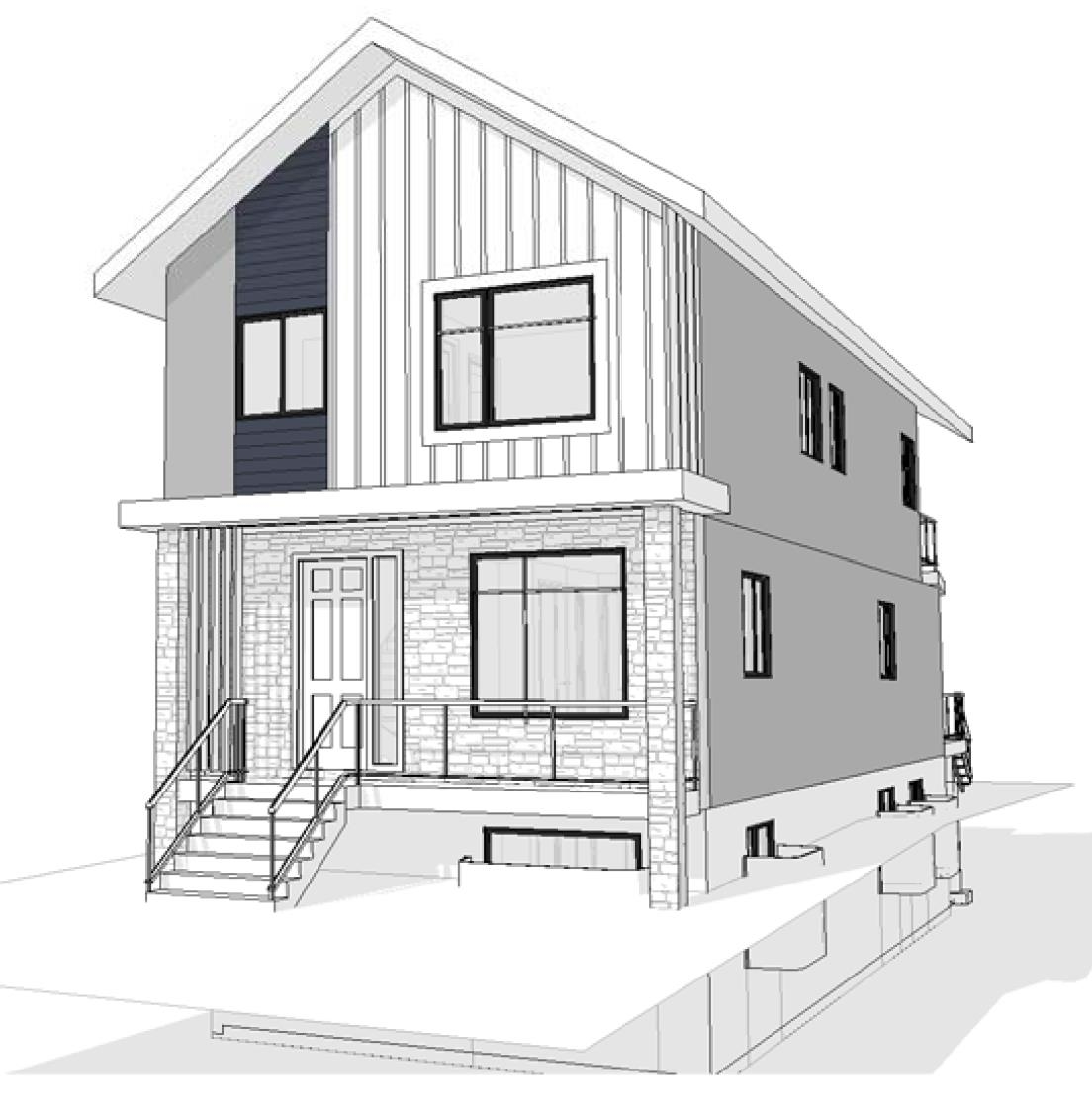 Exterior Rear Photo of 12082- &12086 228th Street, Maple Ridge, BC