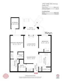 Powder Room Photo of 107 5555 13a Avenue, Delta, BC