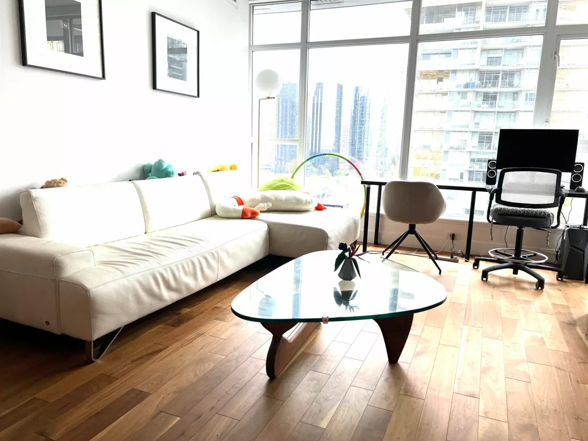 Living Room Photo of 1605 4360 Beresford Street, Burnaby, BC