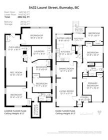 Street View Photo of 5432 Laurel Street, Burnaby, BC