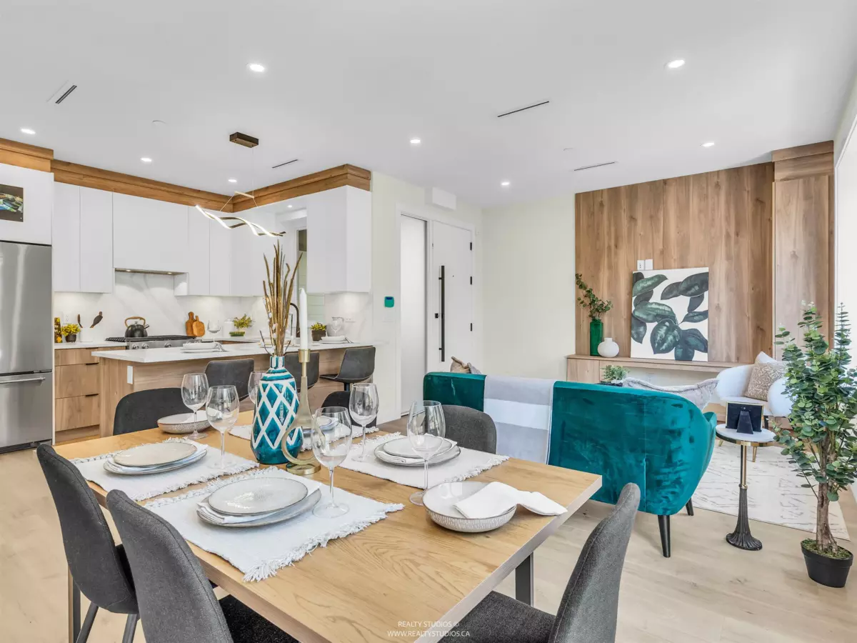 Family Room Photo of 2 5221 Clarendon Street, Vancouver, BC