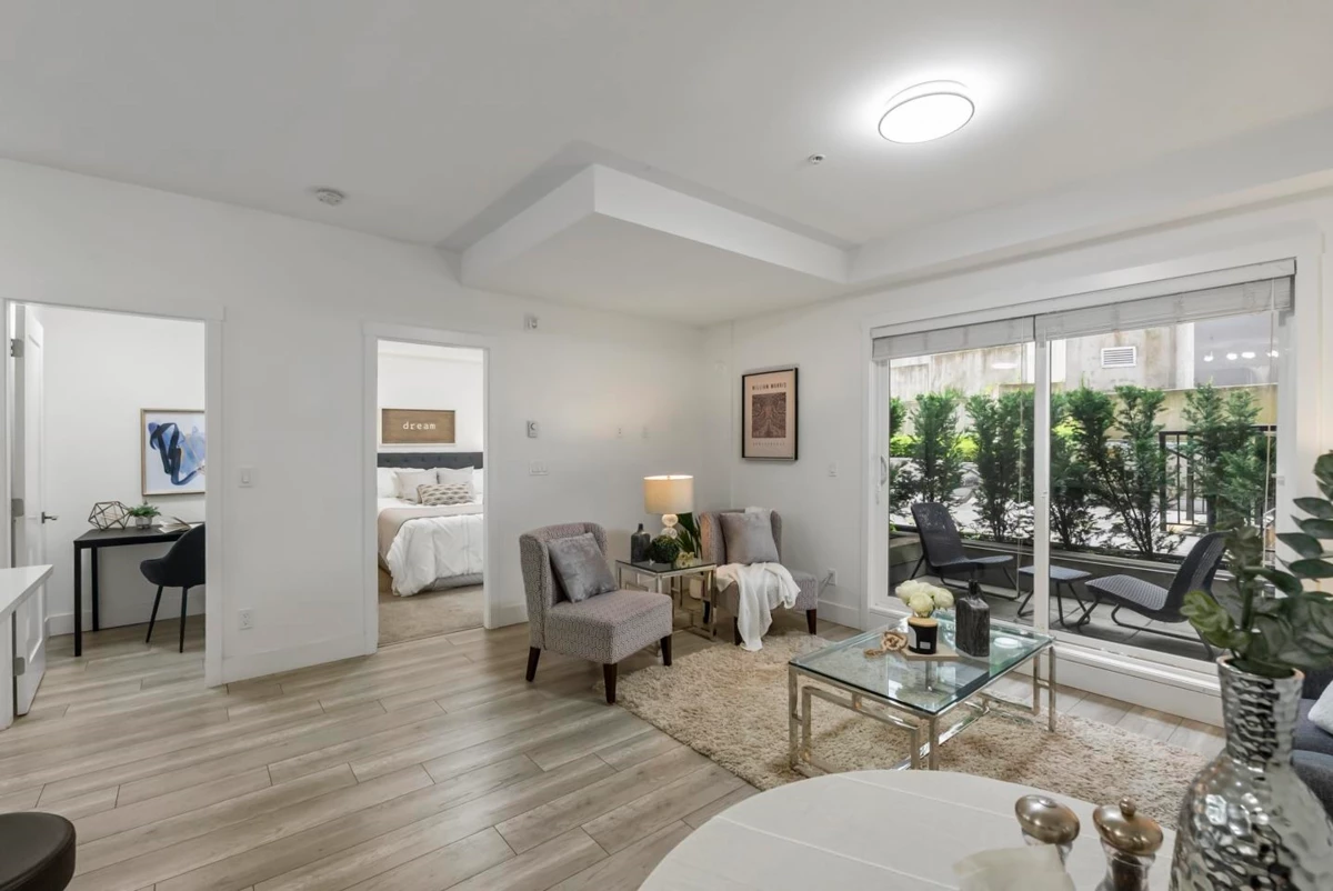Family Room Photo of B108 9689 140 Street, Surrey, BC
