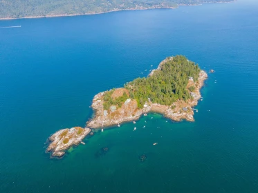 Backyard Photo of 55 Passage Island, West Vancouver, BC