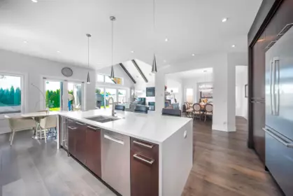 Basement Recreation Room Photo of 5500 52 Avenue, Ladner, BC
