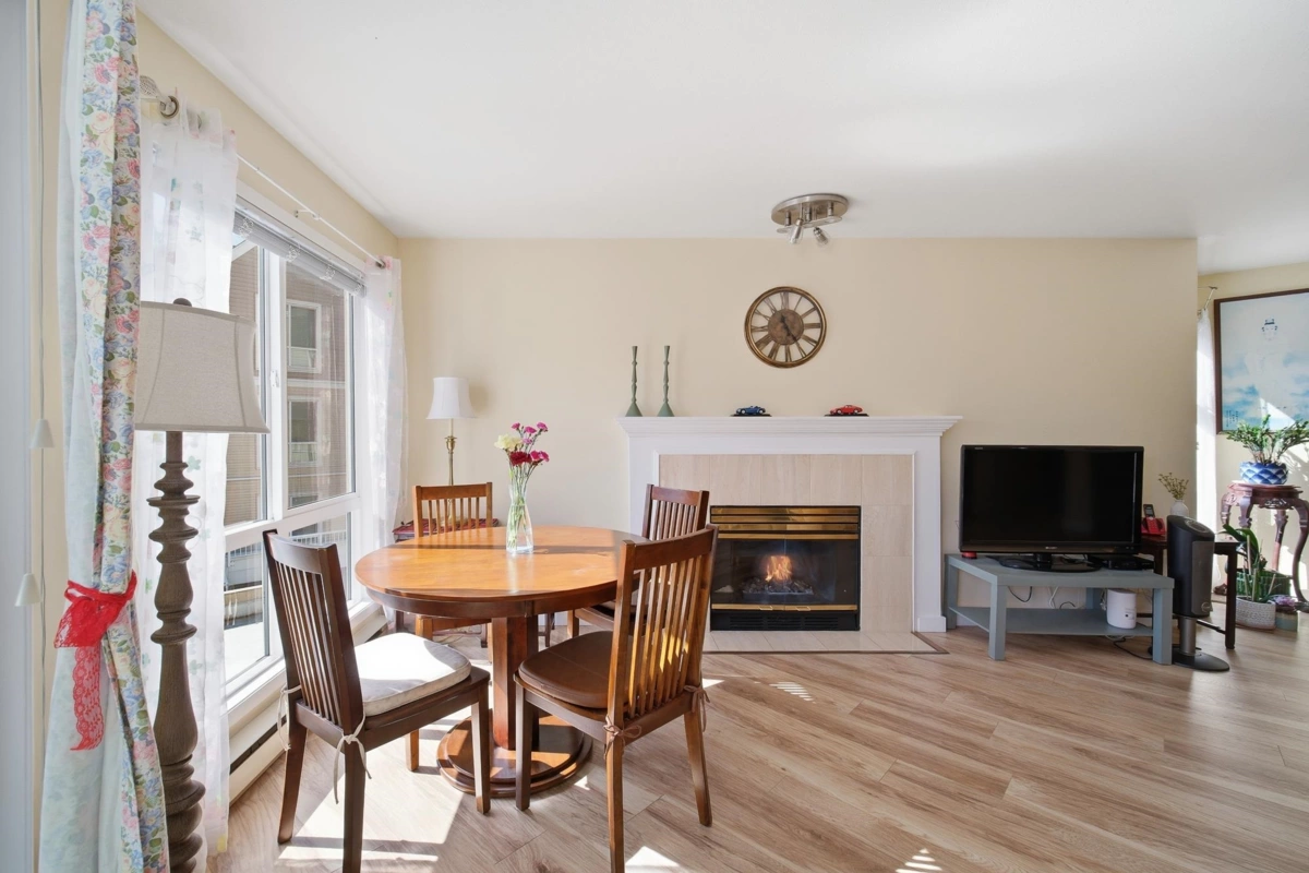 Dining Area Photo of 212 7437 Moffatt Road, Richmond, BC