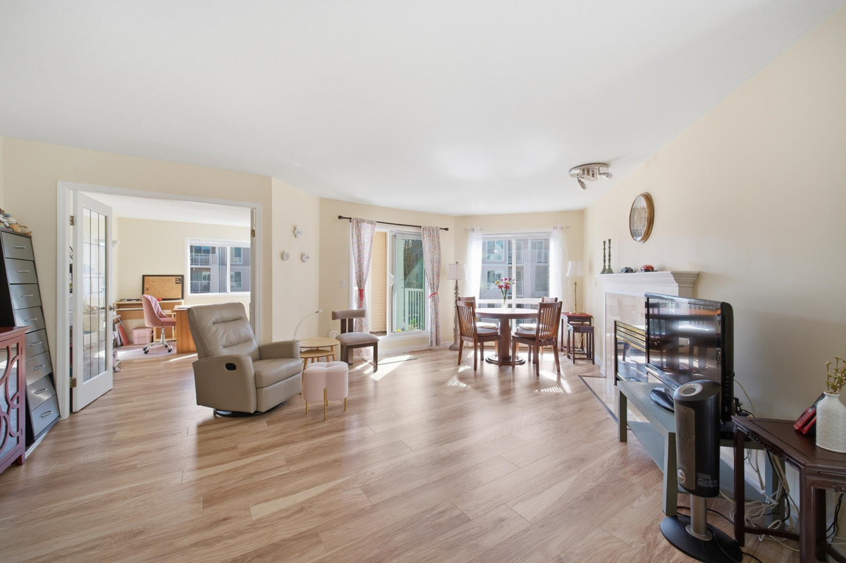 Living Room Photo of 212 7437 Moffatt Road, Richmond, BC