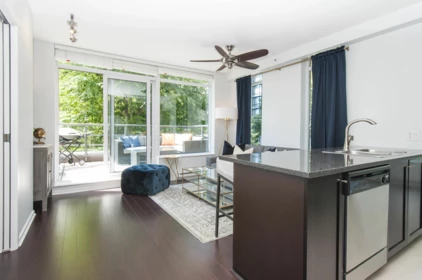 Kitchen Island Photo of 307 1001 Homer Street, Vancouver, BC