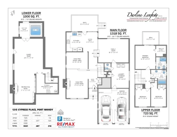 Garage Interior Photo of 1215 Cypress Place, Port Moody, BC