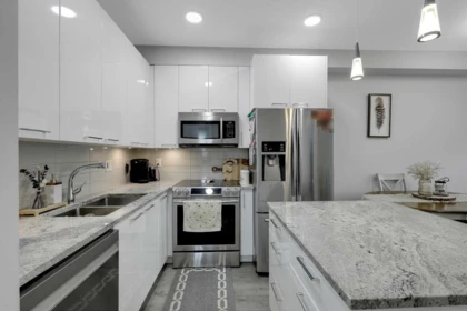 Kitchen Island Photo of 201 19940 Brydon Crescent, Langley, BC