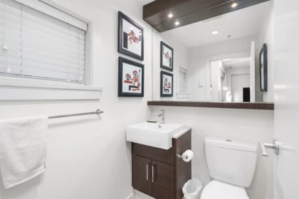 Powder Room Photo of 307 2135 Heritage Park Lane, North Vancouver, BC