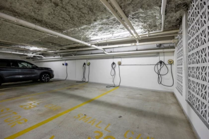 Garage Interior Photo of 501 6611 Southoaks Crescent, Burnaby, BC