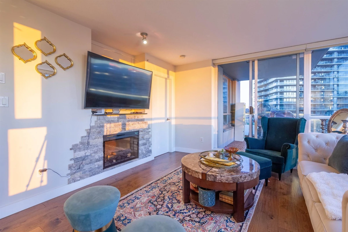Living Room Photo of 1202 4888 Brentwood Drive, Burnaby, BC