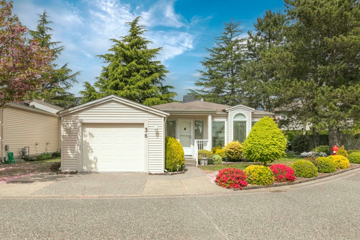 Exterior Rear Photo of 36 2345 Cranley Drive, Surrey, BC