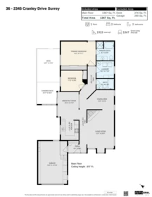 Entry Foyer Photo of 36 2345 Cranley Drive, Surrey, BC