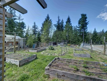 Aerial View of 9340 Stephens Way, Halfmoon Bay, BC