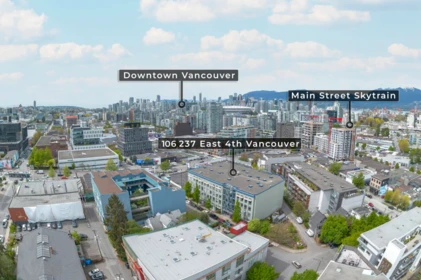 Outdoor Deck Photo of 106 237 E 4th Avenue, Vancouver, BC