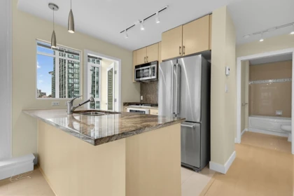 Garage Interior Photo of 1602 1211 Melville Street, Vancouver, BC
