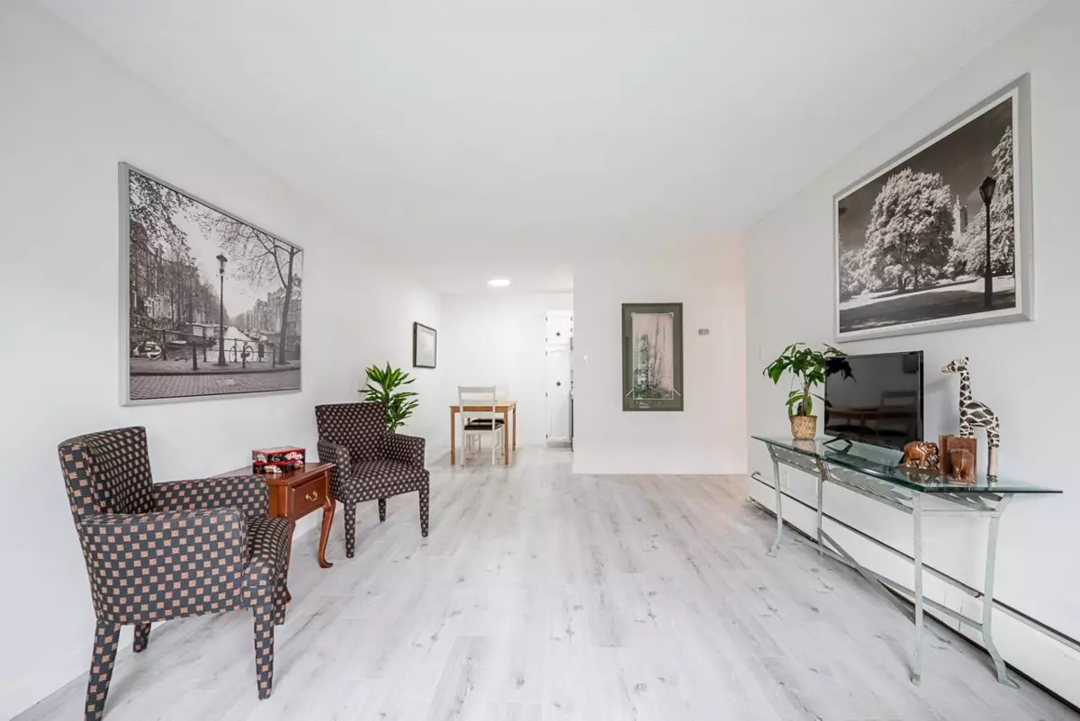 Living Room Photo of 318 750 E 7th Avenue, Vancouver, BC