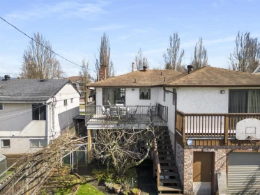 Aerial View of 3481 Dieppe Drive, Vancouver, BC