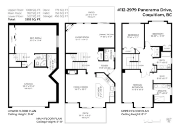 Fitness Center Photo Near 112 2979 Panorama Drive, Coquitlam, BC