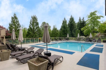 Outdoor Deck Photo of 112 2979 Panorama Drive, Coquitlam, BC