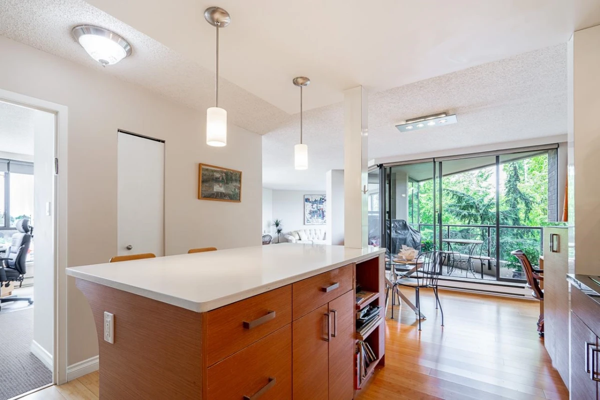 Dining Area Photo of 301 1450 Pennyfarthing Drive, Vancouver, BC