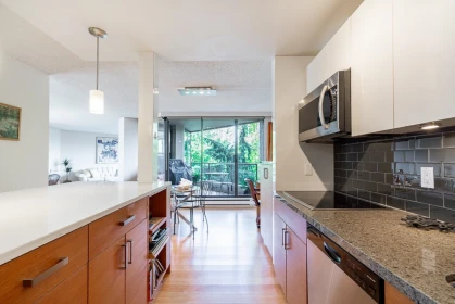 Kitchen Photo of 301 1450 Pennyfarthing Drive, Vancouver, BC