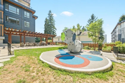 Outdoor Patio Photo of 408 721 Anskar Court, Coquitlam, BC