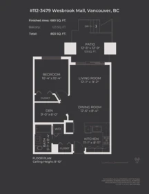 Hot Tub / Spa Photo of 112 3479 Wesbrook Mall, Vancouver, BC