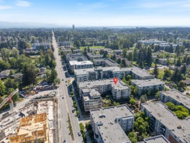 Aerial View of 13768 108 Avenue, Surrey, BC