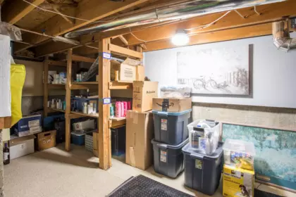 Garage Interior Photo of 1989 Cedar Village Crescent, North Vancouver, BC