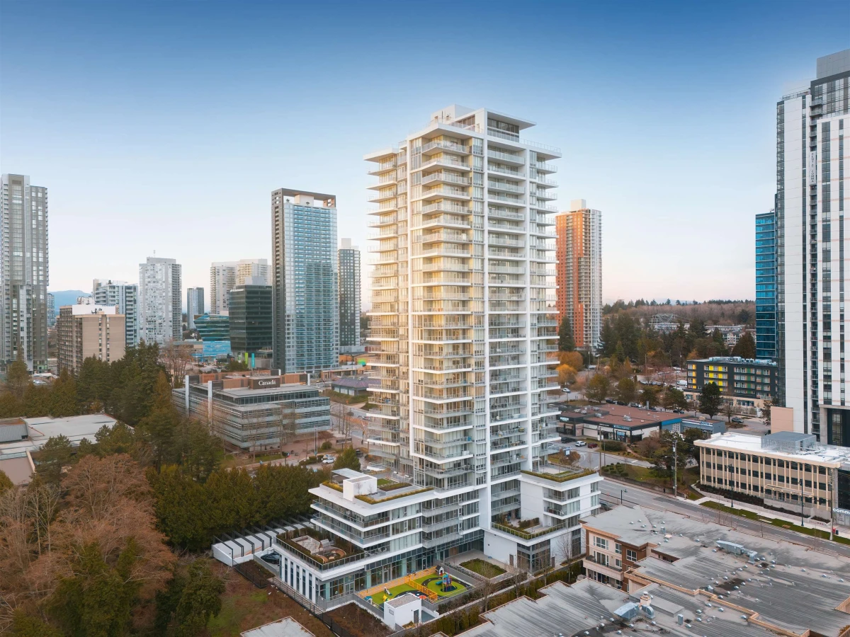 Exterior Rear Photo of 302 9675 King George Boulevard, Surrey, BC