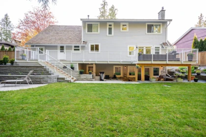 Aerial View of 4224 196b Street, Langley, BC