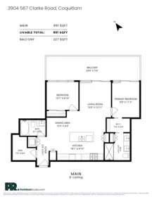 Garden / Landscaping Photo of 3904 567 Clarke Road, Coquitlam, BC