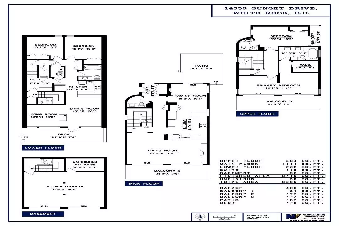 Exterior Rear Photo of 14553 SUNSET DRIVE, White Rock BC V4B 2V9
