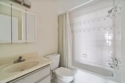 Guest Bathroom Photo of 218 7591 Moffatt Road, Richmond, BC