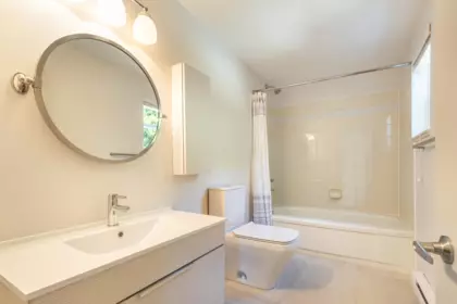 Aerial View of 5714 Trail Avenue, Sechelt, BC