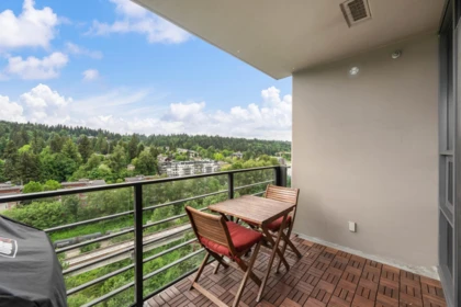 Garage Interior Photo of 1707 301 Capilano Road, Port Moody, BC
