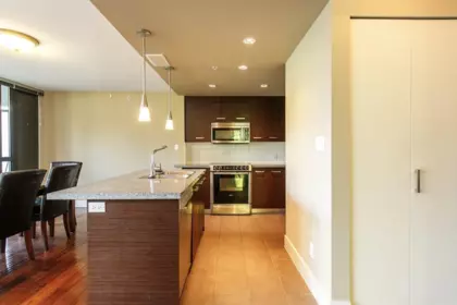 Kitchen Photo of 301 2959 Glen Drive, Coquitlam, BC