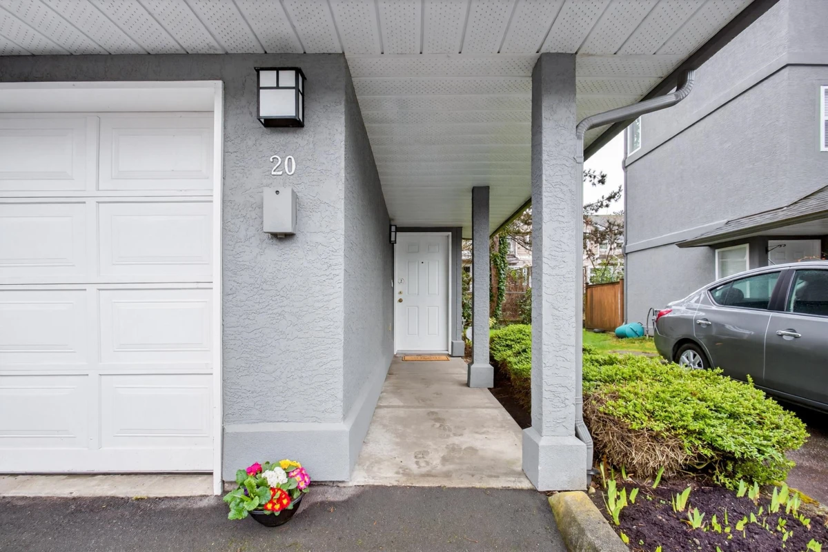 Exterior Rear Photo of 20 2458 Pitt River Road, Port Coquitlam, BC