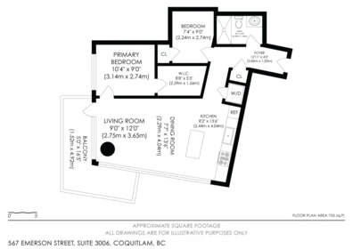 Playground / Recreational Area Near 3006 567 Emerson Street, Coquitlam, BC