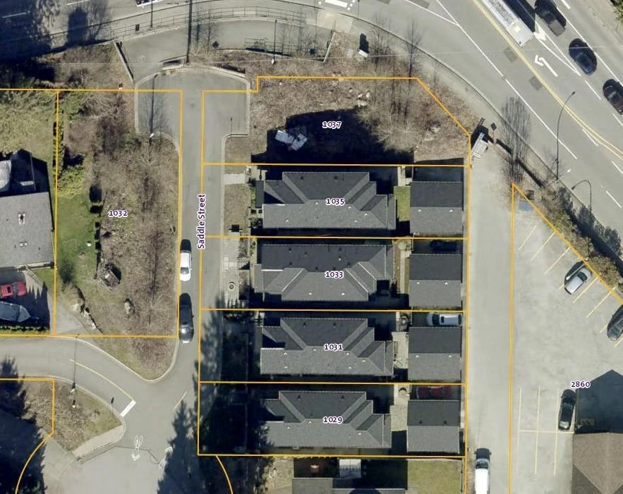 Exterior Rear Photo of 1037 Saddle Street, Coquitlam, BC