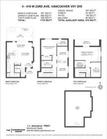 Hot Tub / Spa Photo of 4 419 W 23rd Avenue, Vancouver, BC