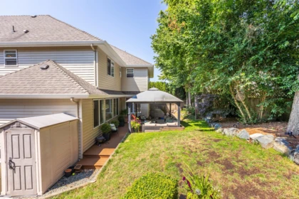 Aerial View of 5910 164a Street, Surrey, BC