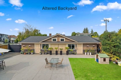 Aerial View of 2515 E 45th Avenue, Vancouver, BC