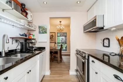 Kitchen Island Photo of 310 1355 Harwood Street, Vancouver, BC
