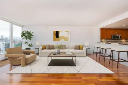 Family Room Photo of 1004 1483 W 7th Avenue, Vancouver, BC
