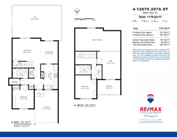 Aerial View of 4 12070 207a Street, Maple Ridge, BC